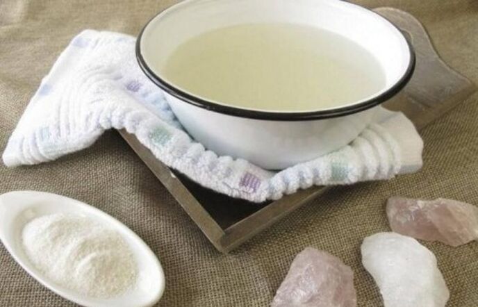 Dilué avec du soda à l'eau chaude pour enrouler